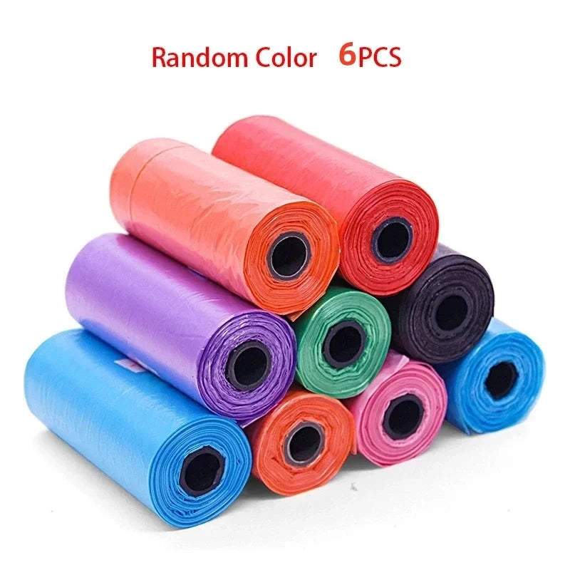 Set of 6 colorful rolls with text 'Random Color 6PCS' on a white background