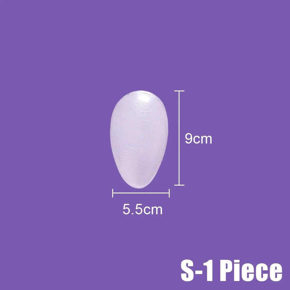White S-1 piece with dimensions on a purple background
