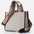 CH Luxury Designer Metal Logo Large Leather Handbag (2026 Edition)