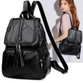 Women's PU Leather Mini Backpack – Convertible Shoulder Bag | 3 Styles