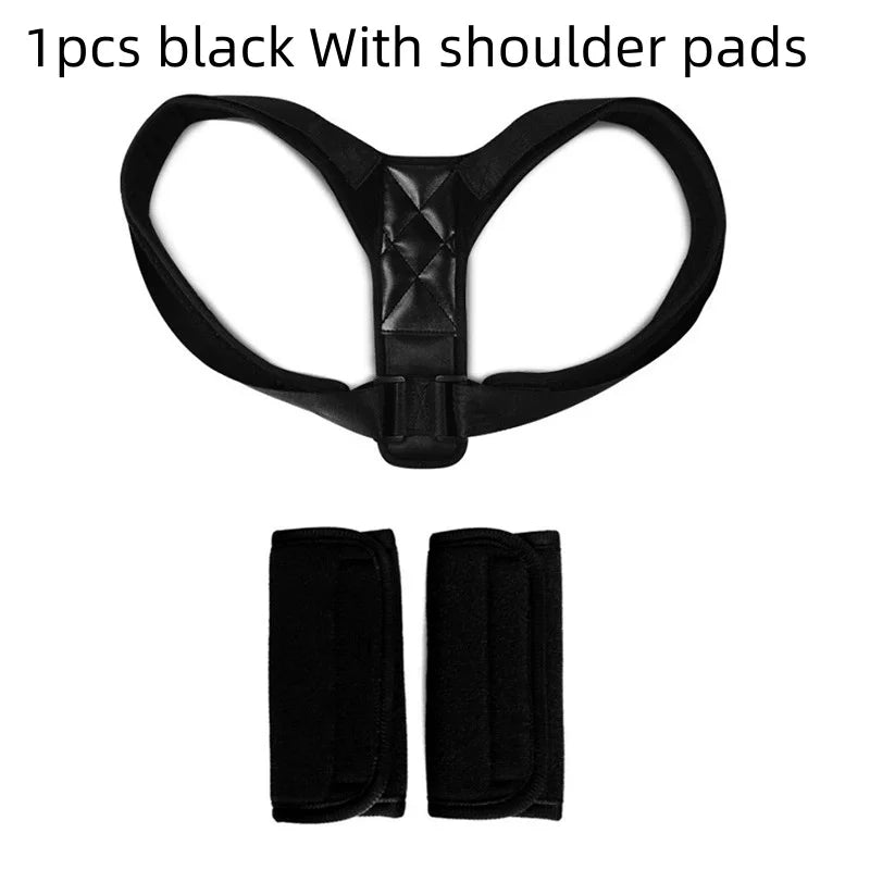 Adjustable Back Posture Corrector Belt | Upper Back Support Brace