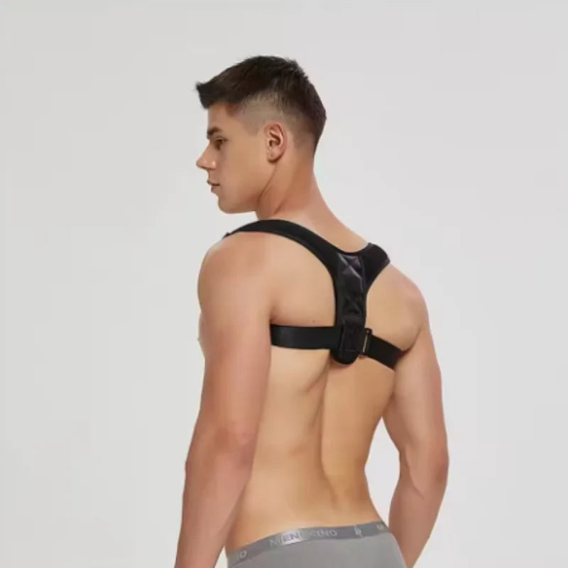Adjustable Back Posture Corrector Belt | Upper Back Support Brace