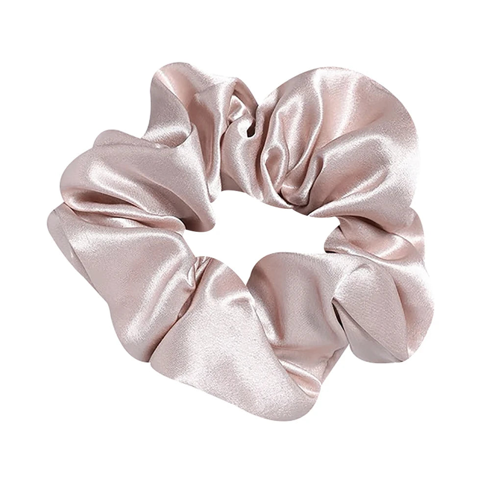 100% Pure Mulberry Silk Large Scrunchie