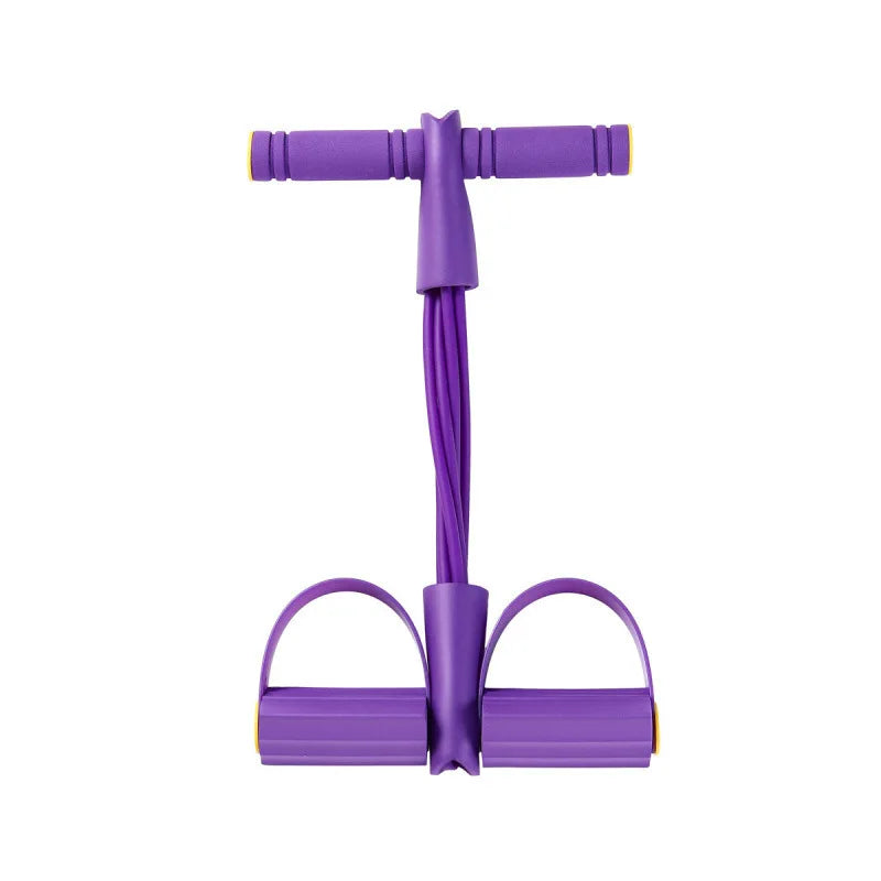 Pedal Resistance Band with Handles | Elastic Tension Rope Foot Pedal Puller