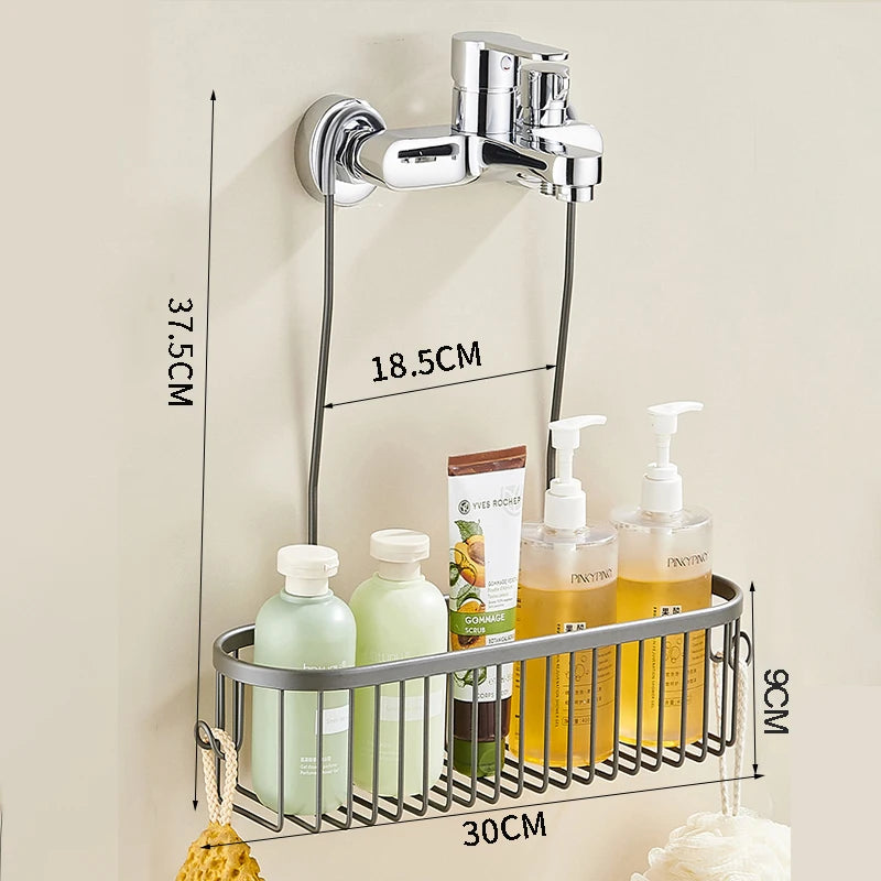 Hanging Shower Caddy Organizer with Hooks