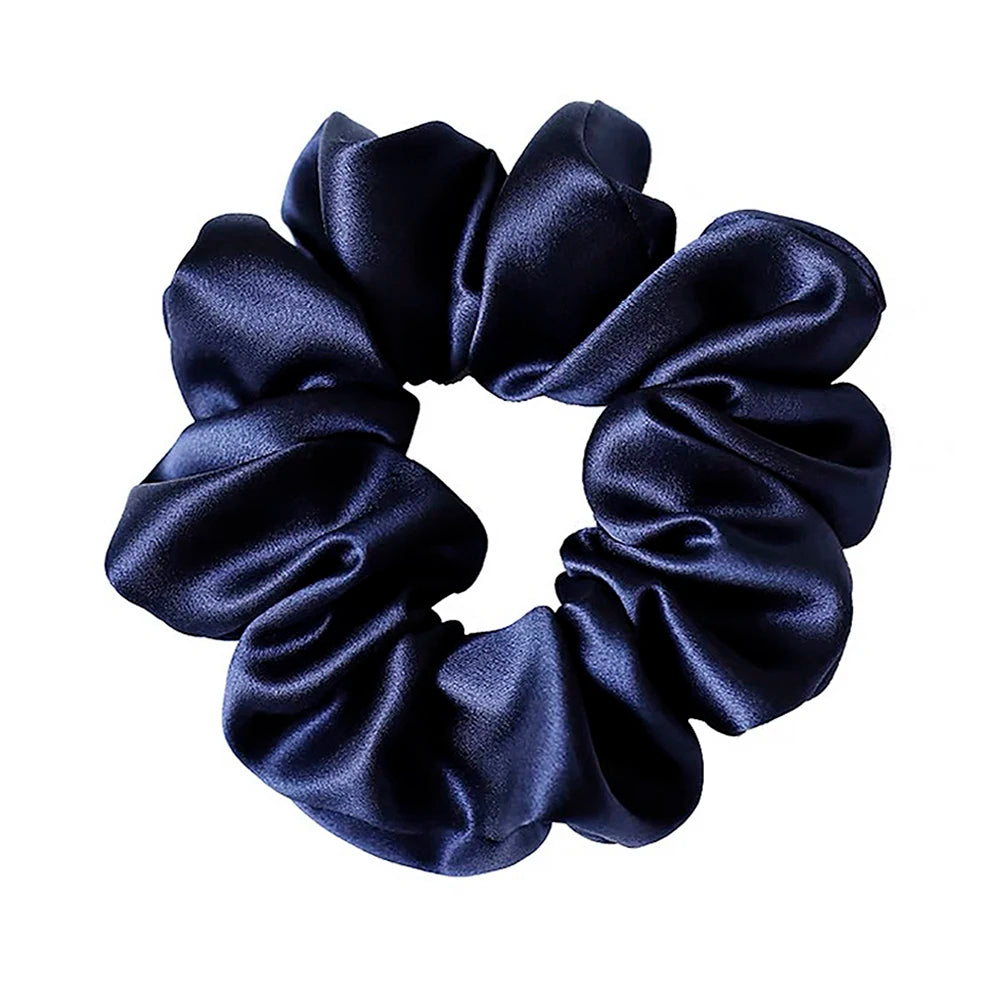 100% Pure Mulberry Silk Large Scrunchie