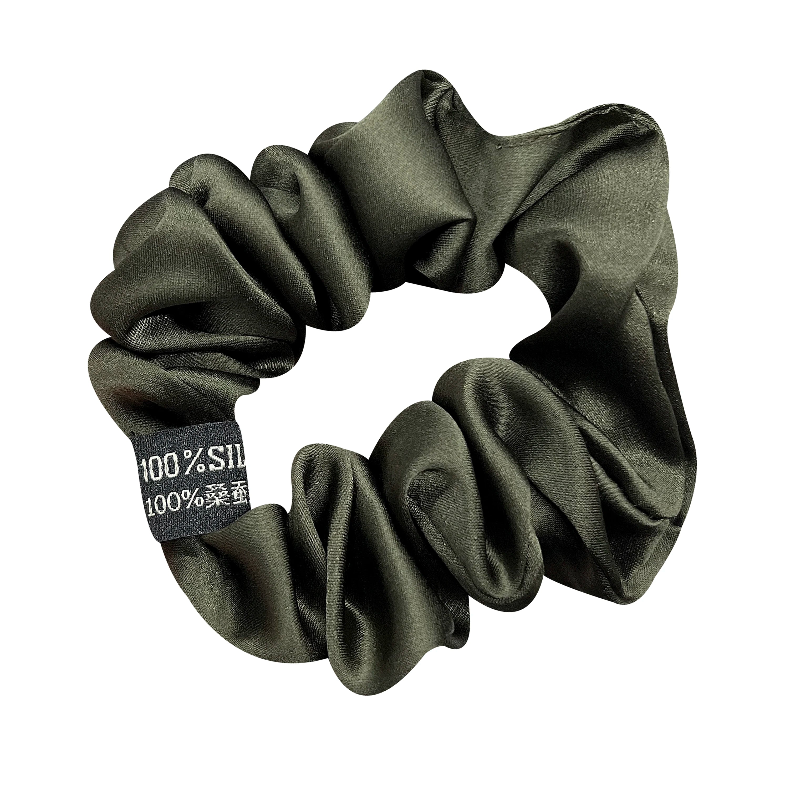 100% Pure Mulberry Silk Large Scrunchie