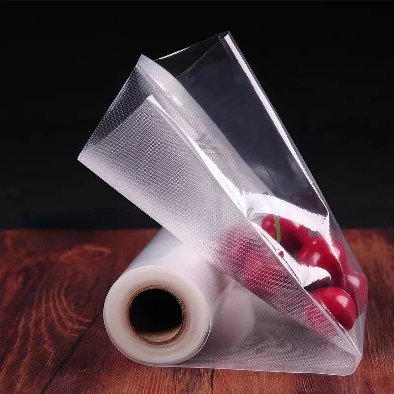 Premium Vacuum Sealer Rolls—Heavy-Duty Food Storage & Sous Vide Pouches (15-Meter Continuous Roll)