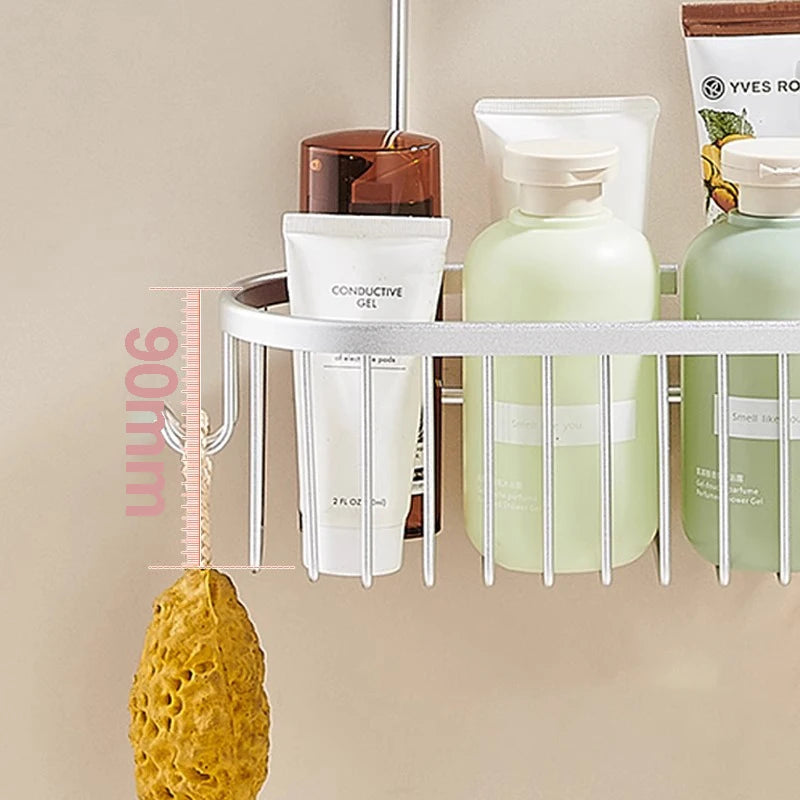 Hanging Shower Caddy Organizer with Hooks