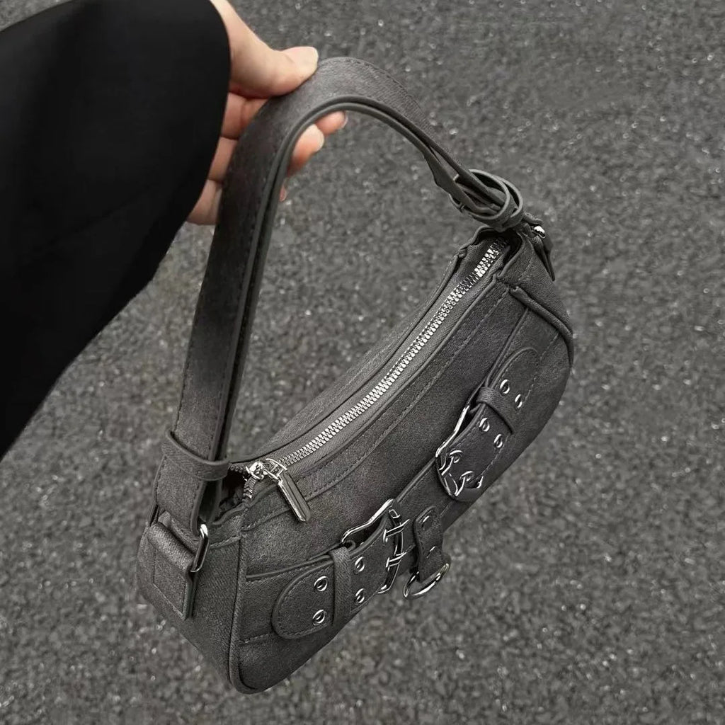 Chic High-End Y2K Minimalist Underarm Shoulder Bag