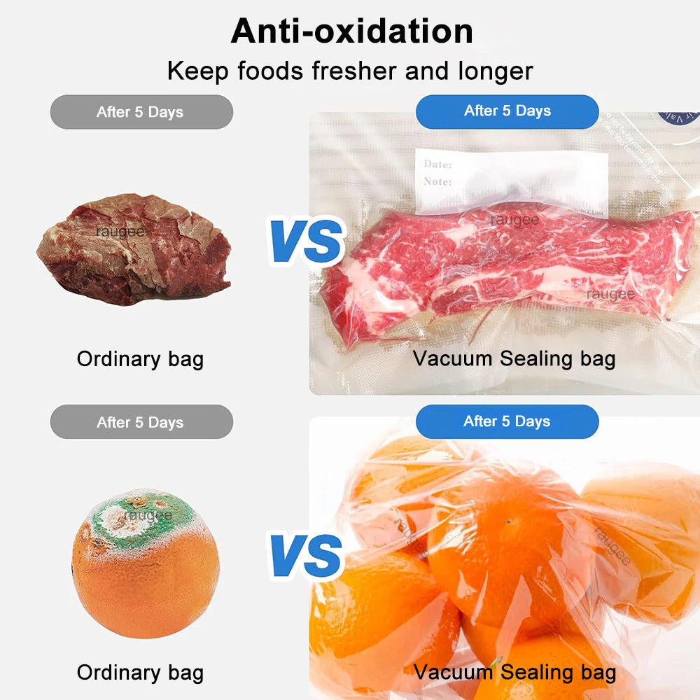 Reusable Food Vacuum Sealer Pouches – BPA-Free Food Storage