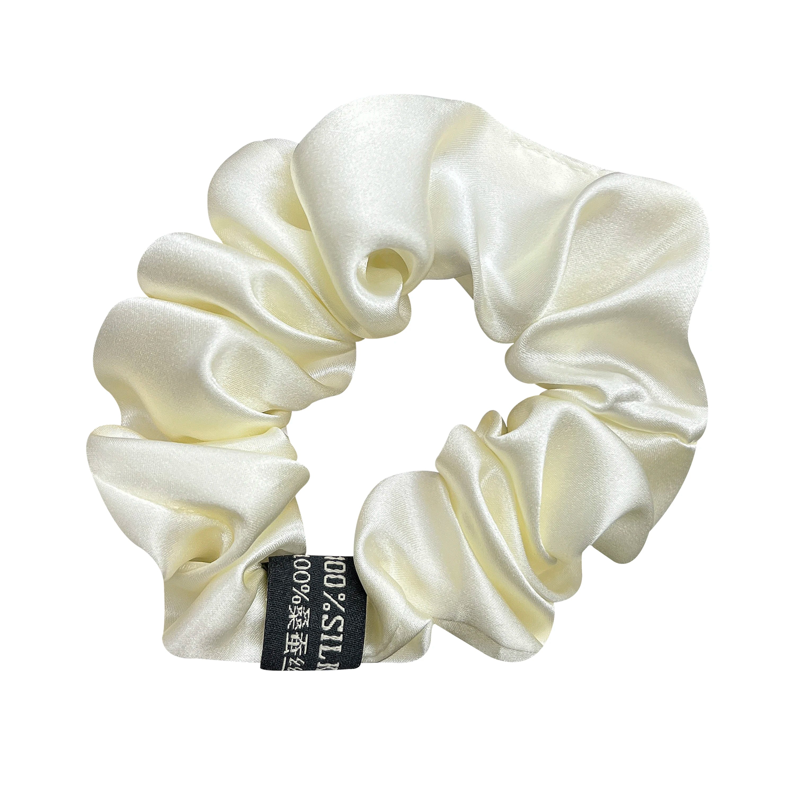 100% Pure Mulberry Silk Large Scrunchie