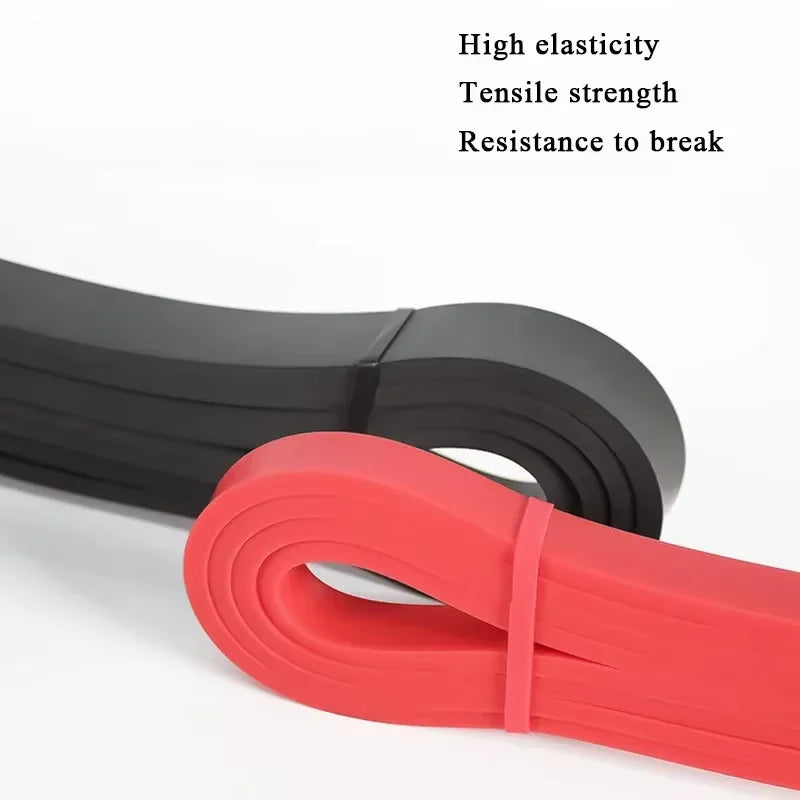 Anti-Snap Stackable TPE Resistance Bands Set | Heavy Tension Exercise Bands
