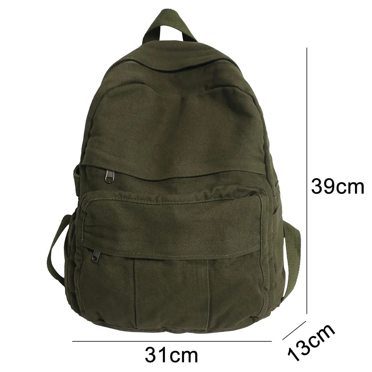 Vintage Canvas Laptop Backpack for Women