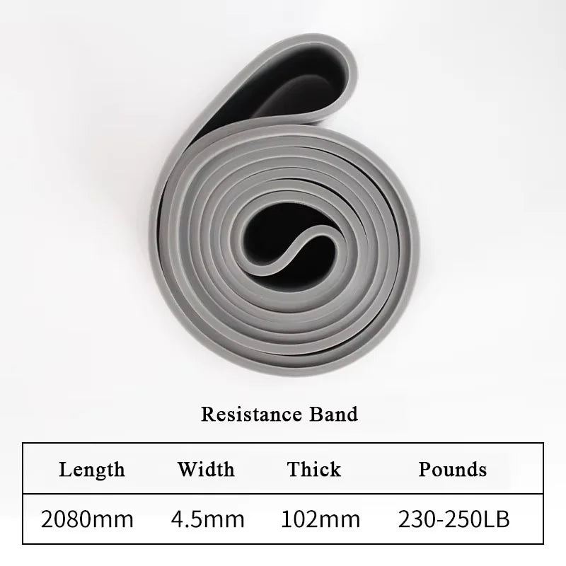Anti-Snap Stackable TPE Resistance Bands Set | Heavy Tension Exercise Bands