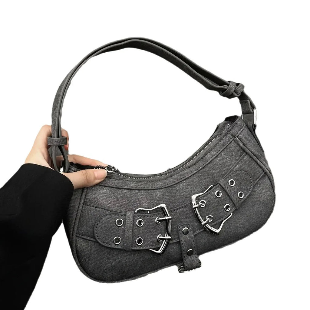 Chic High-End Y2K Minimalist Underarm Shoulder Bag