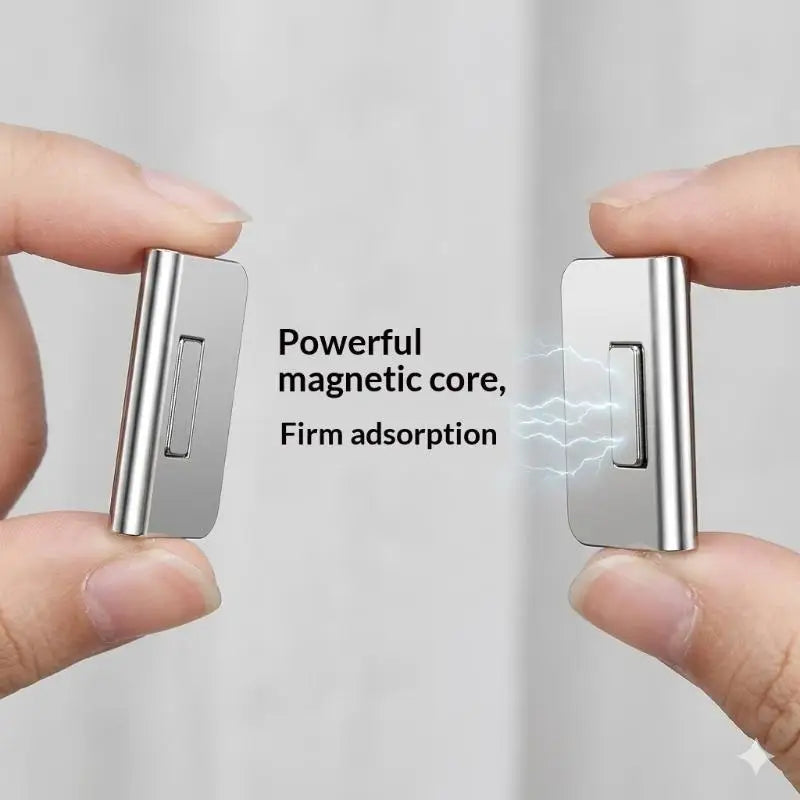 Strong Magnetic Curtain Clips – No-Drill Blackout Curtain Closures
