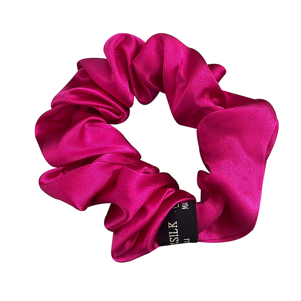 100% Pure Mulberry Silk Large Scrunchie