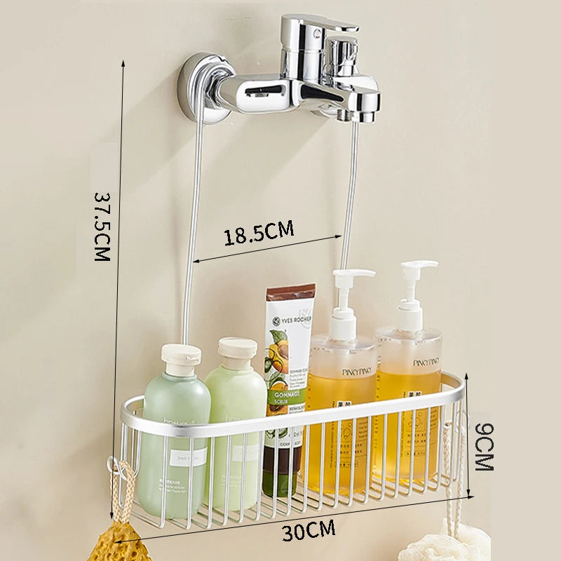 Hanging Shower Caddy Organizer with Hooks