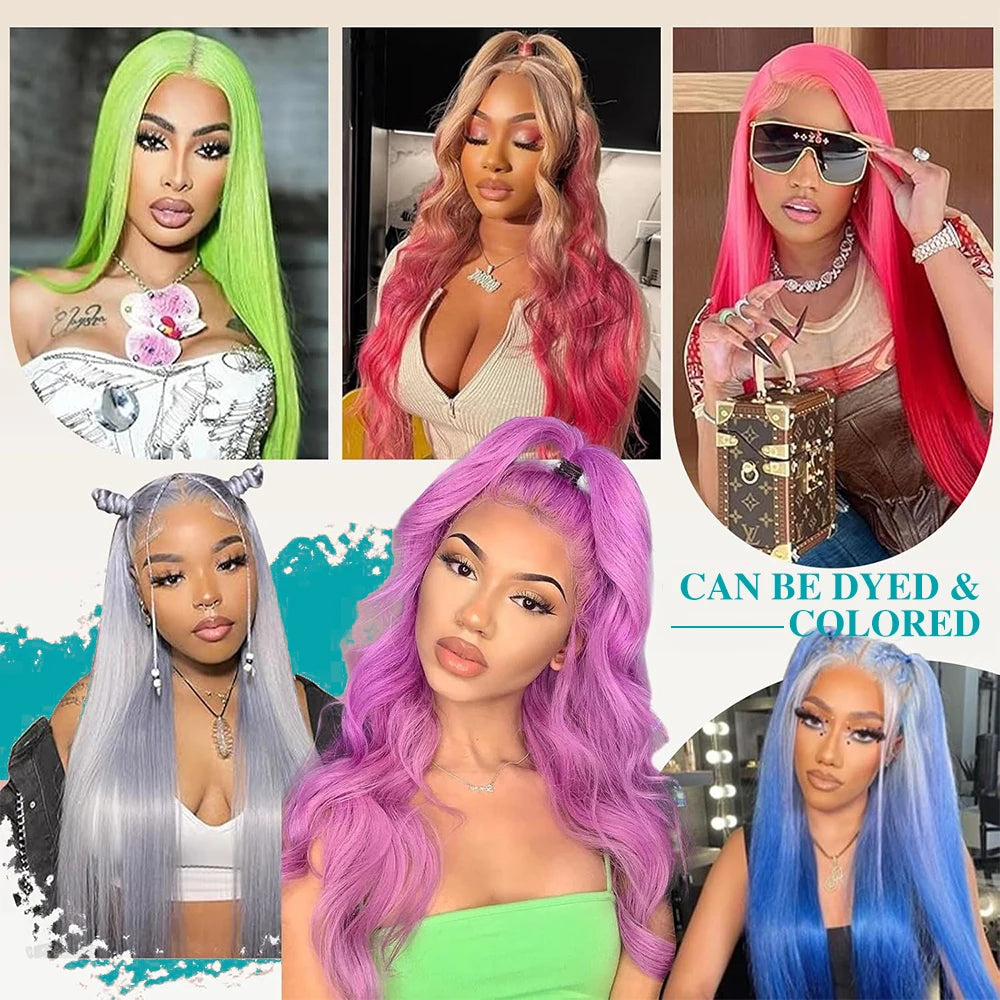 613 Blonde Straight Lace Front Wig | 13x4 & 13x6 HD Lace | Human Hair | 180% & 200% Density