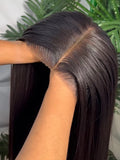 Brazilian Glueless Bone Straight HD Lace Front Wig | Pre-Plucked Human Hair - ANDYS