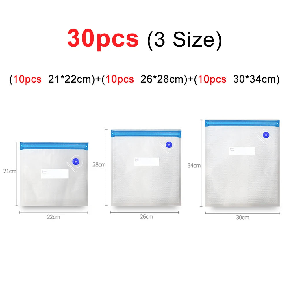 Reusable Food Vacuum Sealer Pouches – BPA-Free Food Storage