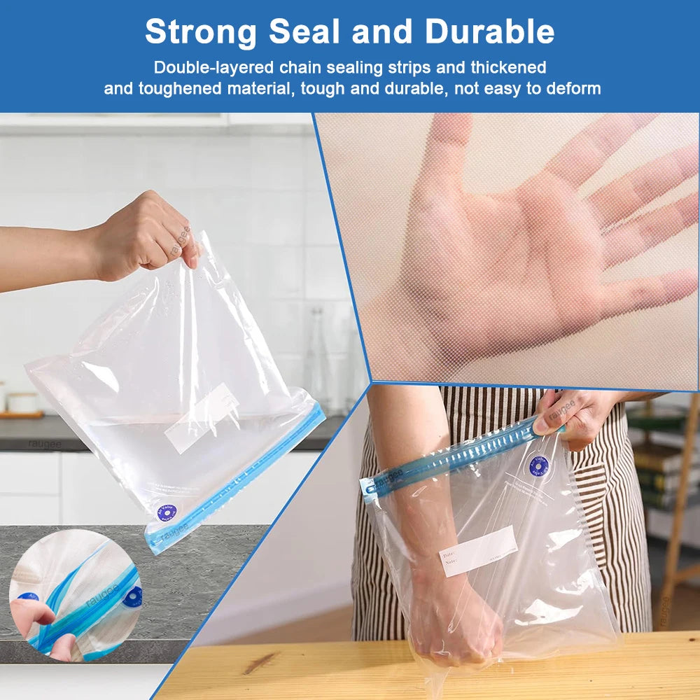 Reusable Food Vacuum Sealer Pouches – BPA-Free Food Storage