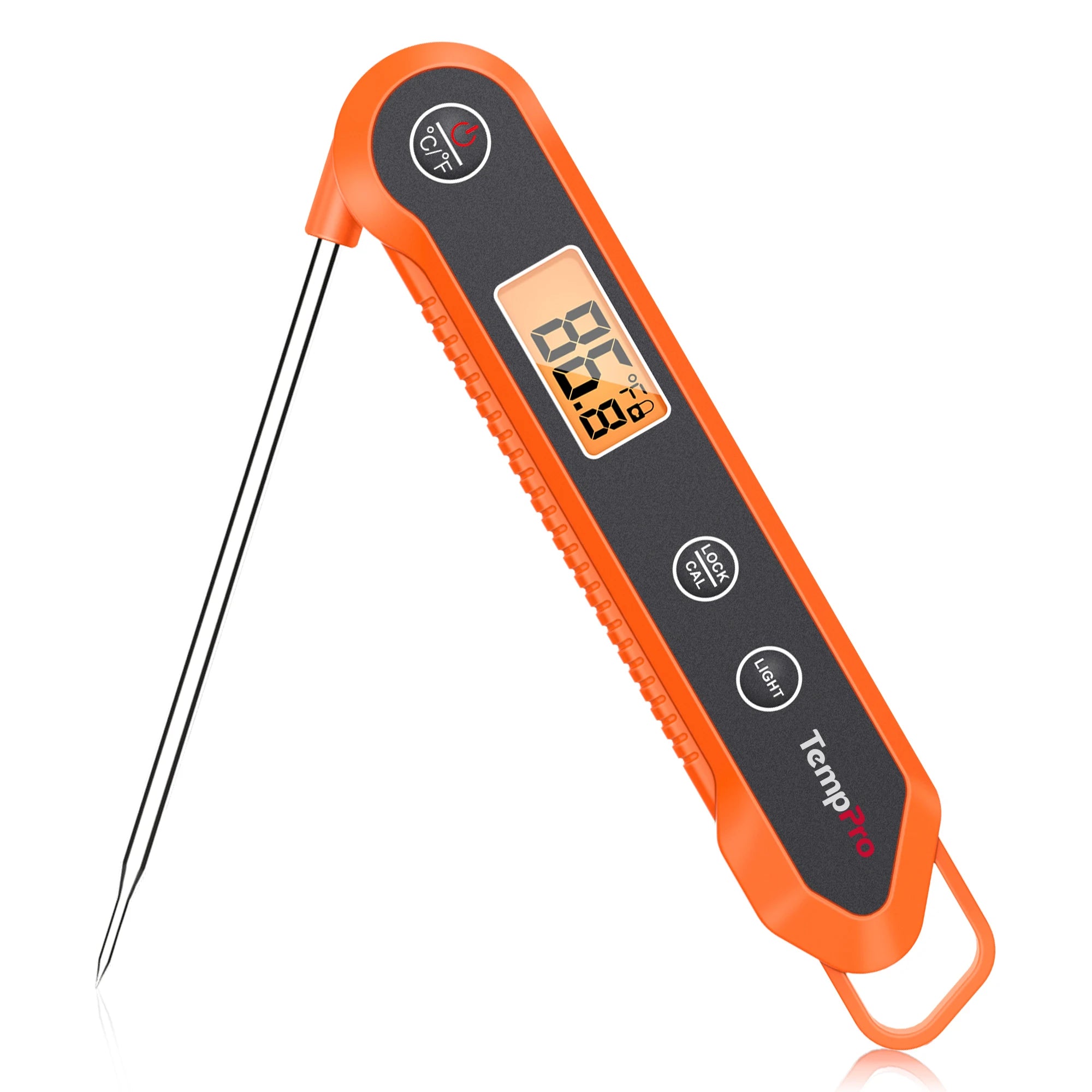 Digital Instant Read Meat Thermometer | Waterproof Kitchen Food LCD Thermometer