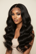 Body Wave Wig on Model