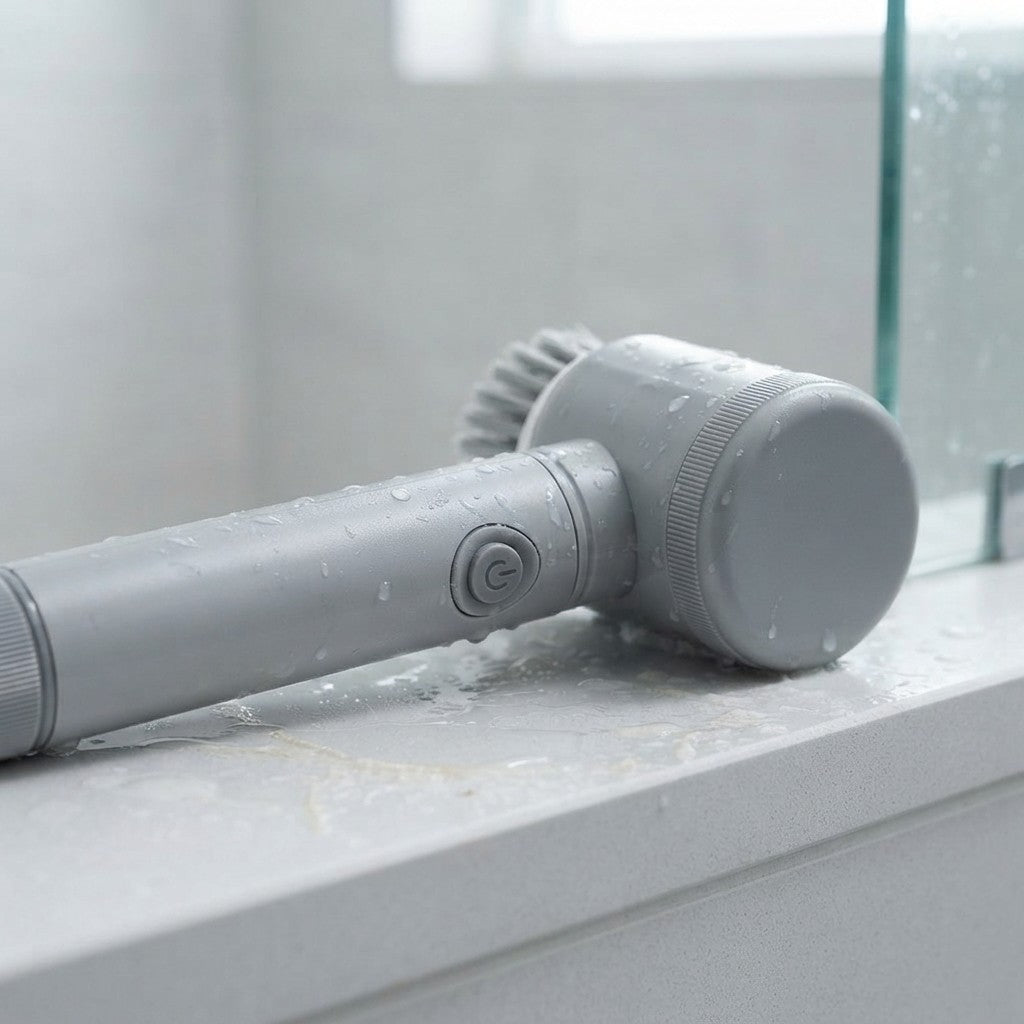 Cordless Electric Spin Scrubber for Kitchen & Bathroom