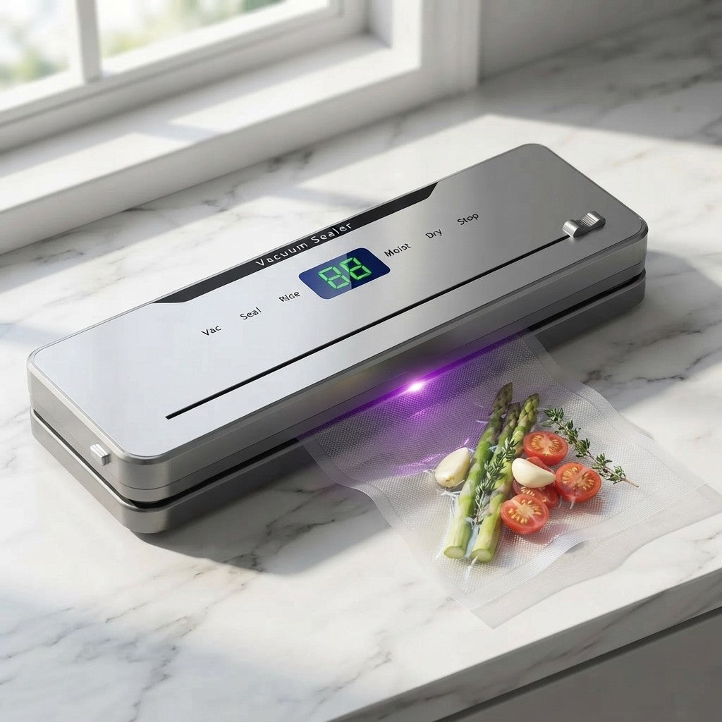 Automatic Vacuum Sealer Machine with Built-in Cutter