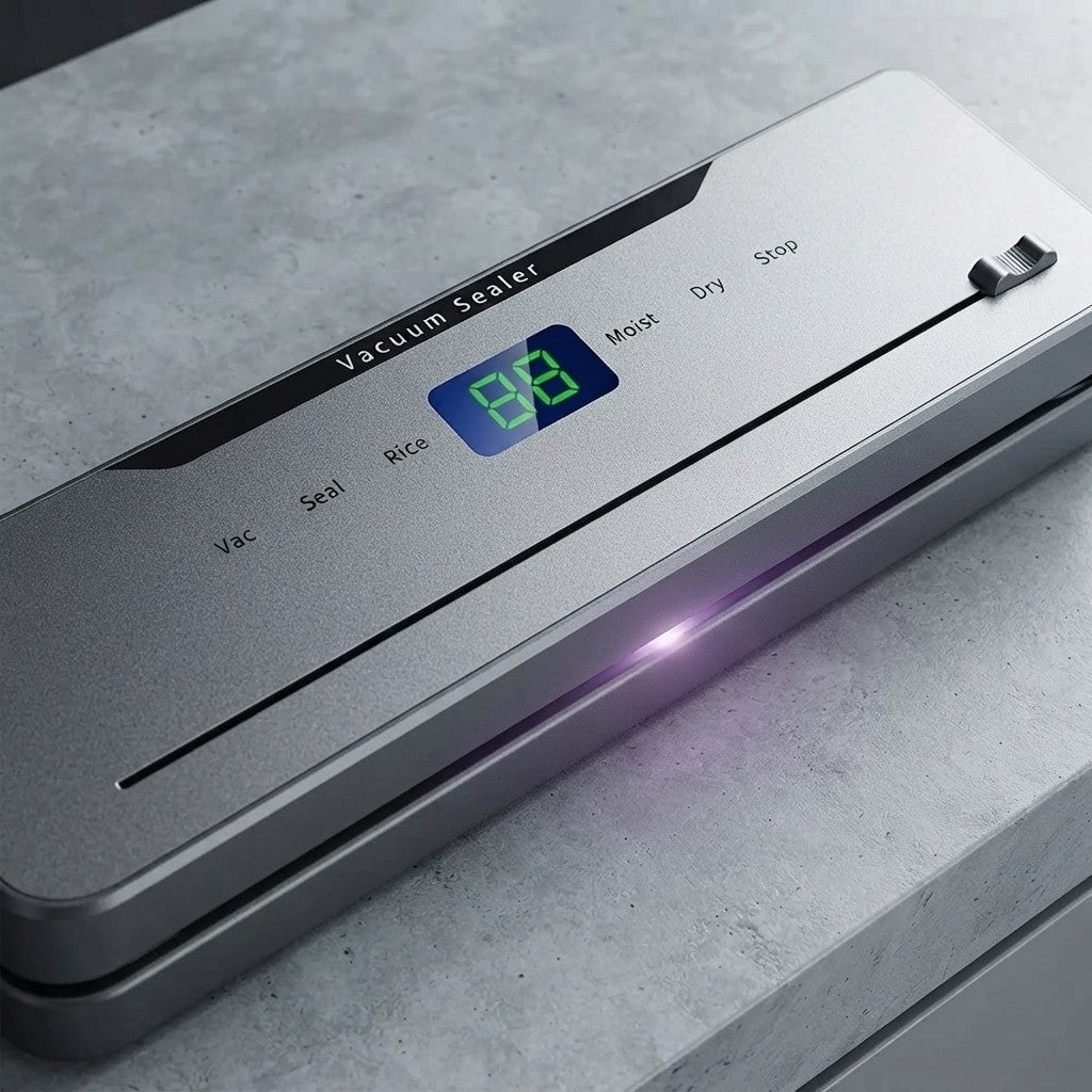Automatic Vacuum Sealer Machine with Built-in Cutter