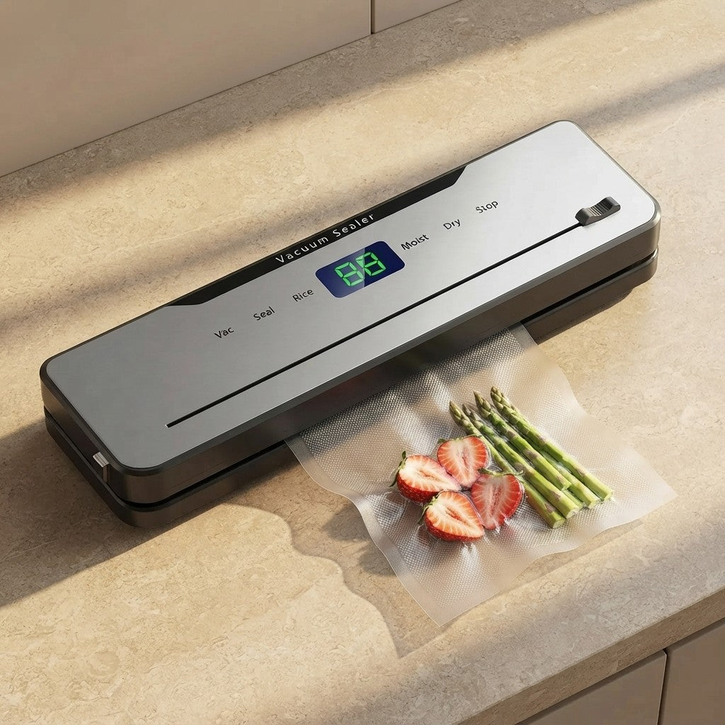 Automatic Vacuum Sealer Machine with Built-in Cutter