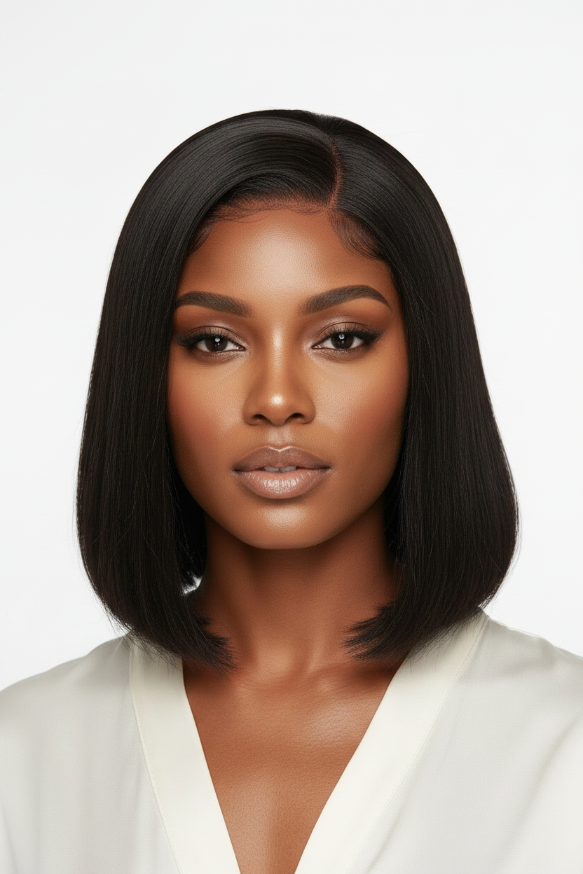 Short Bob Straight Hair Hero